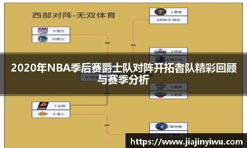 2020年NBA季后赛爵士队对阵开拓者队精彩回顾与赛季分析